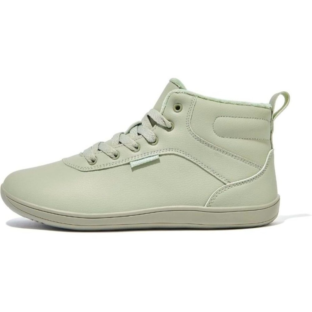 Women's Sage Green High-Top Casual Sneakers